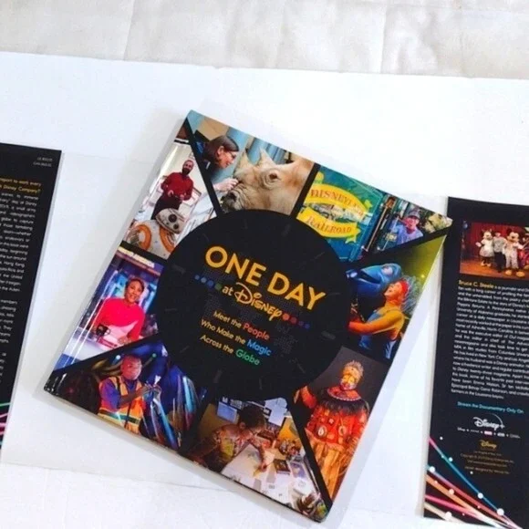 ‘One Day at Disney' Illustrated Coffee Table Book Bruce C. Steele Disney 2019 - Picture 5 of 12